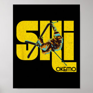 Vermont Okemo Mountain Ski  Poster