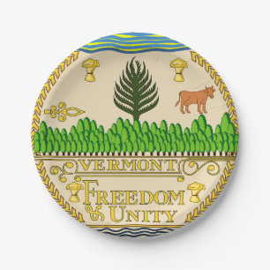 Vermont Paper Plate