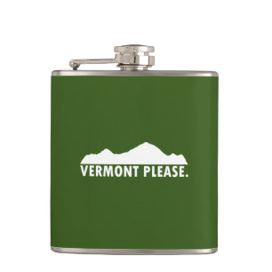 Vermont Please Hip Flask