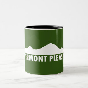 Vermont Please Two-Tone Coffee Mug
