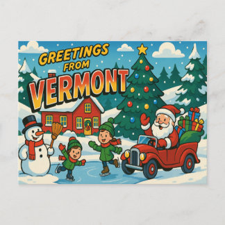 VERMONT Postcard