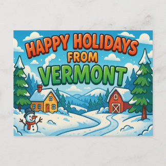 VERMONT Postcard