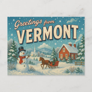VERMONT Postcard