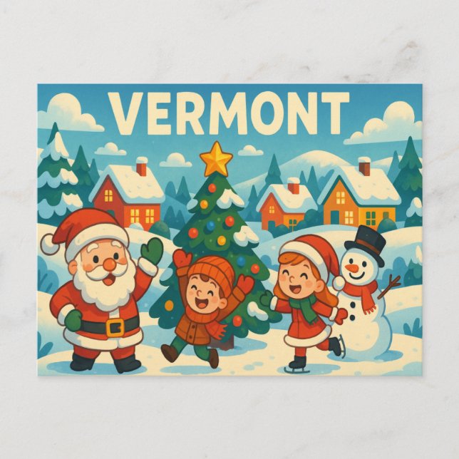 VERMONT Postcard (Front)