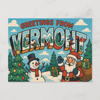 VERMONT Postcard