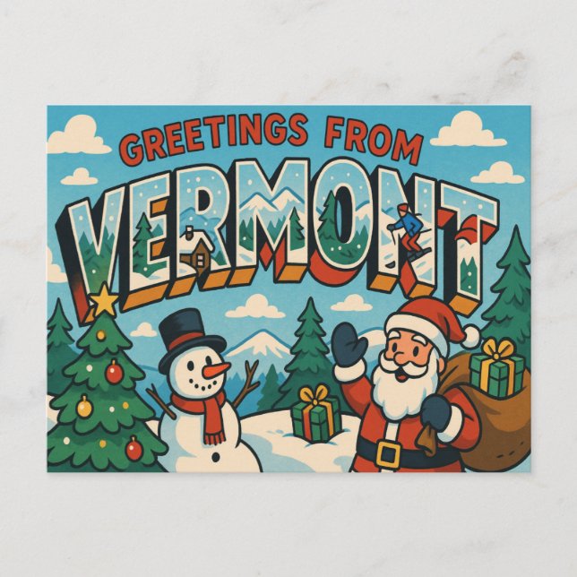 VERMONT Postcard (Front)