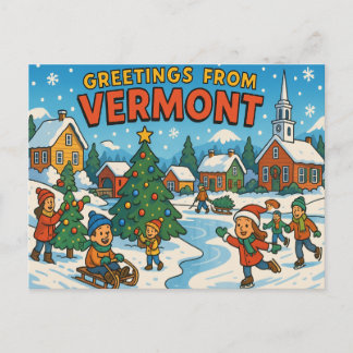 VERMONT Postcard