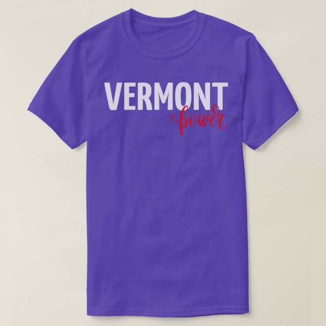 Vermont Power 1 T-Shirt (Design Front)