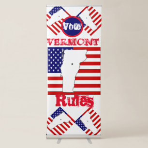 VERMONT RETRACTABLE BANNER
