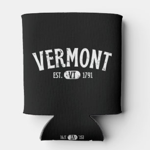 Vermont Retro Vintage VT Can Cooler