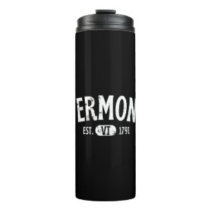 Vermont Retro Vintage VT Thermal Tumbler