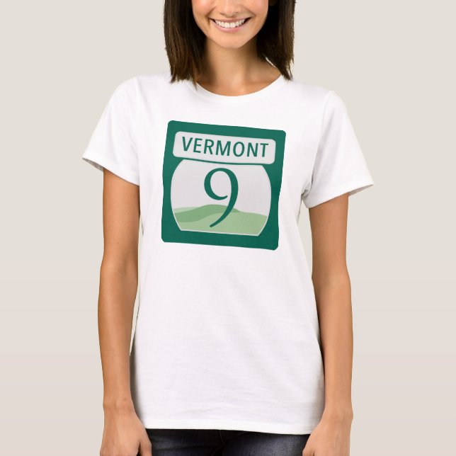 Vermont Route 9 T-Shirt (Front)