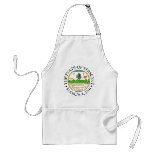 Vermont sign standard apron