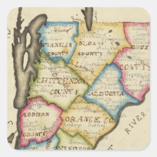 Vermont Square Sticker