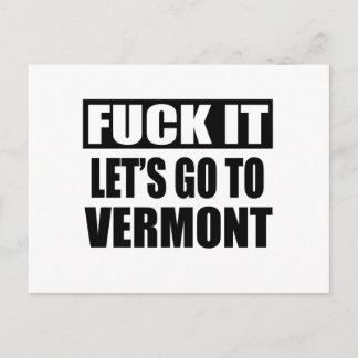 VERMONT STATE DESIGNS POSTCARD