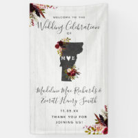 Vermont State Destination Rustic Wedding Welcome