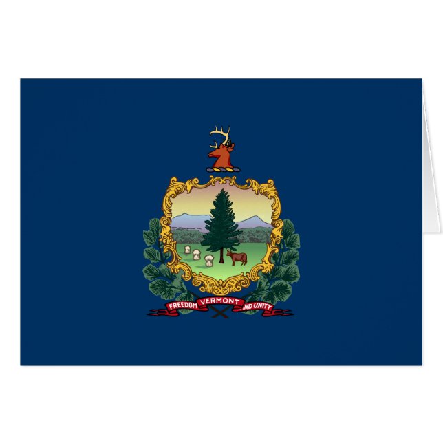Vermont State Flag (Front Horizontal)
