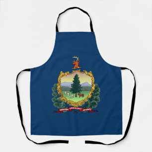 Vermont State Flag Apron