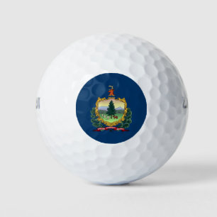 Vermont State Flag Golf Balls
