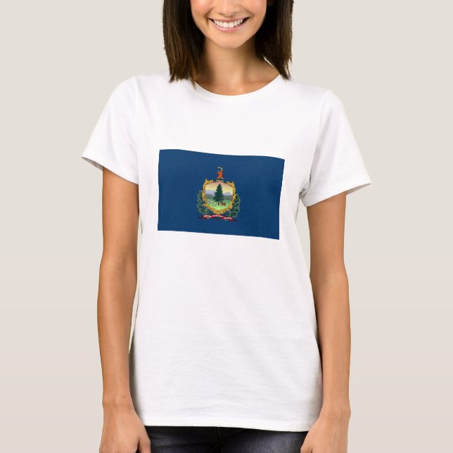 Vermont State Flag T-Shirt (Front)