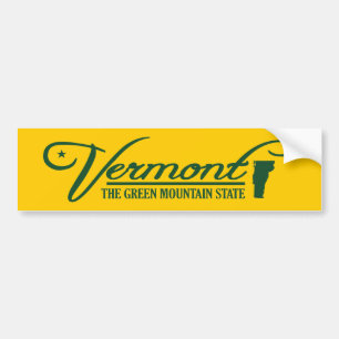 Vermont (State of Mine) Bumper Sticker