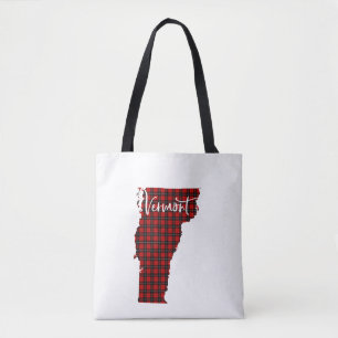 Vermont State Tote Bag