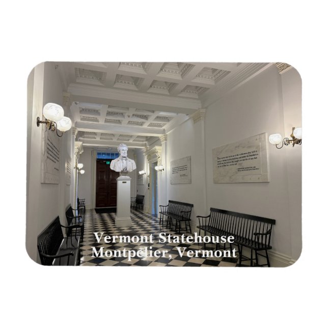 Vermont Statehouse Magnet (Horizontal)
