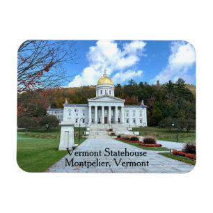 Vermont Statehouse Magnet
