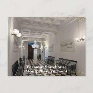 Vermont Statehouse Postcard