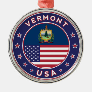 Vermont sticker, phone case, tote bag, wall clock metal tree decoration