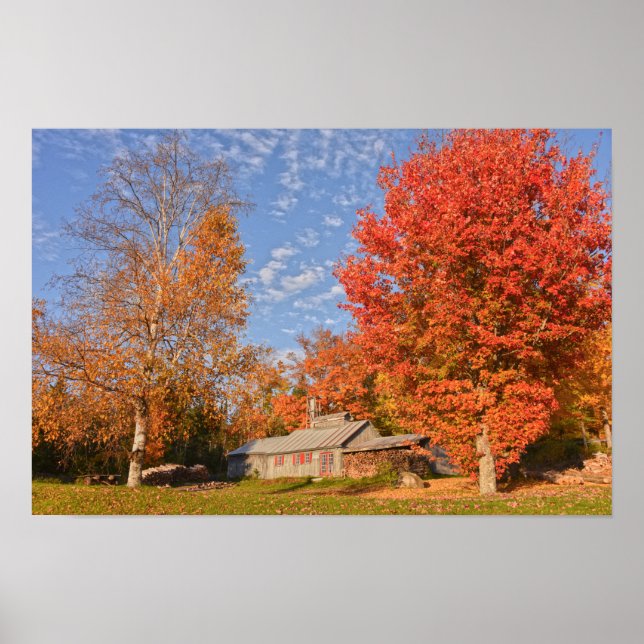 Vermont Sugar House Poster (Front)