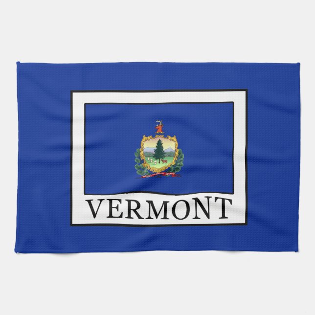 Vermont Tea Towel (Horizontal)