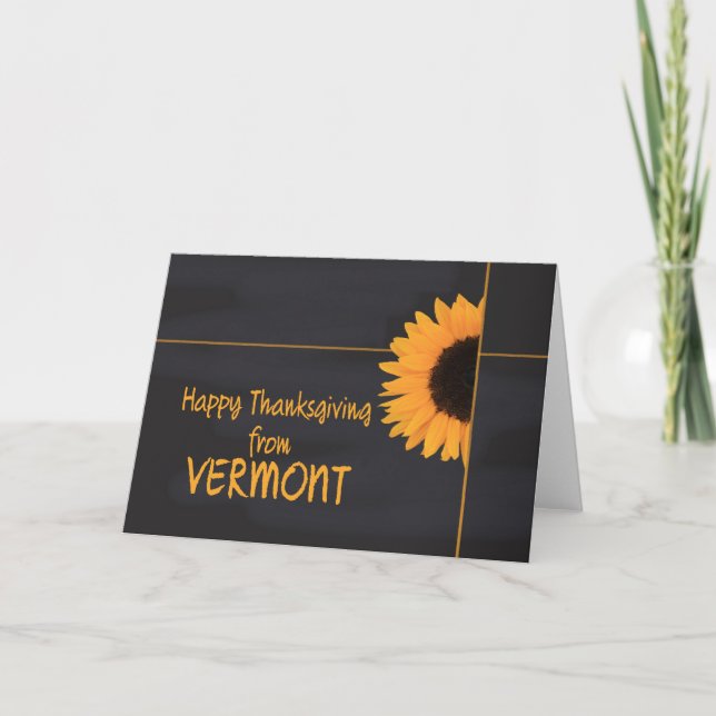 Vermont Thanksgiving Card (Front)