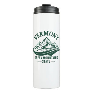 Vermont The Green Mountain State Thermal Tumbler