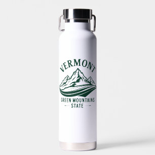 Vermont The Green Mountain State Water Bottle