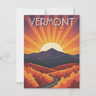 Vermont Travel Postcard