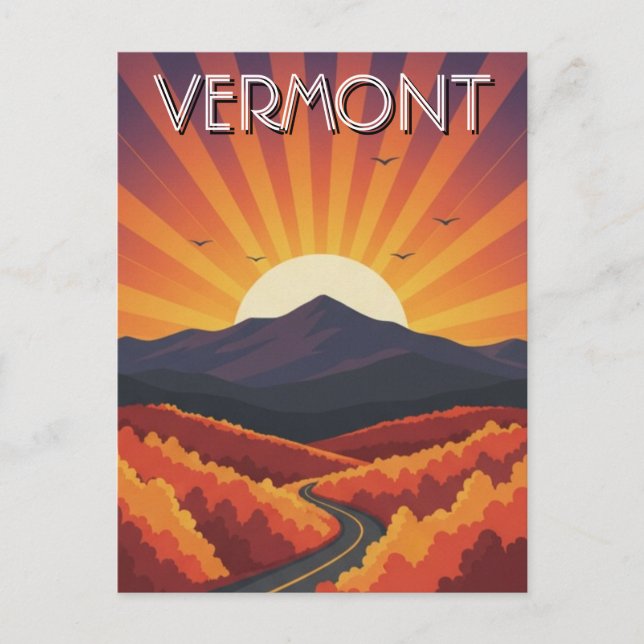 Vermont Travel Postcard (Front)
