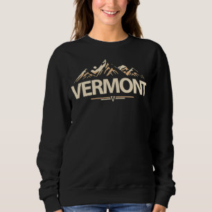 Vermont United States of America Sweatshirt