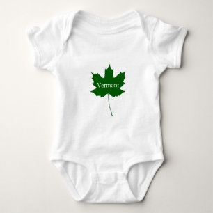 Vermont USA Logo (sugar maple) Baby Bodysuit