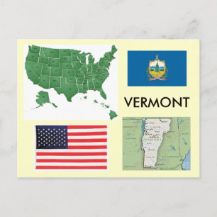 Vermont, USA Postcard