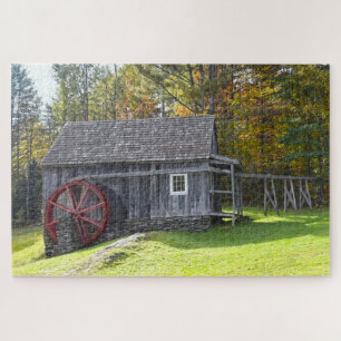 Vermont Vintage Gristmill Jigsaw Puzzle