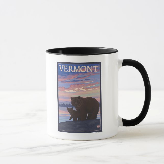 VermontBear and Cub Mug (Right)