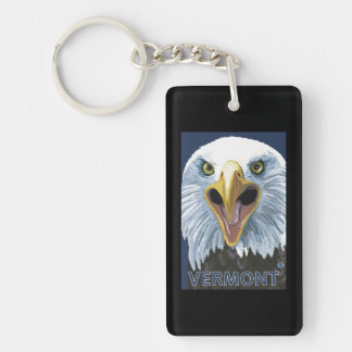 VermontEagle Up Close Key Ring