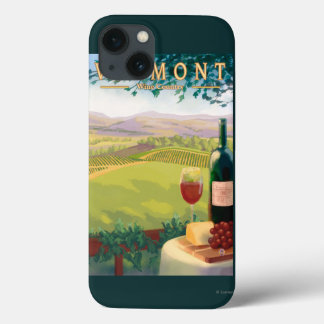 VermontWine Country Scene iPhone 13 Case