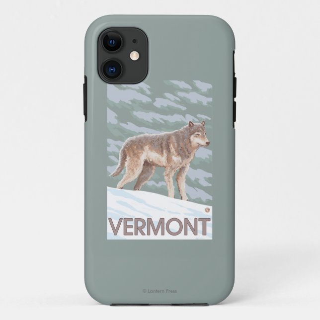 VermontWolf Scene Case-Mate iPhone Case (Back)
