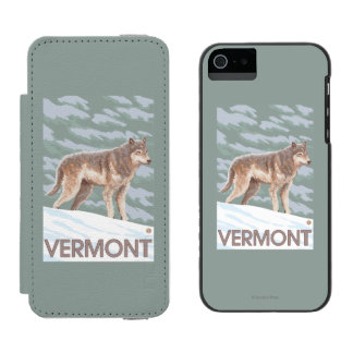 VermontWolf Scene Incipio Watson™ iPhone 5 Wallet Case