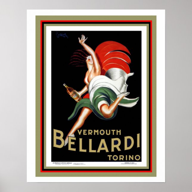 Vermouth Bellardi Torino 16 x 20 poster (Front)