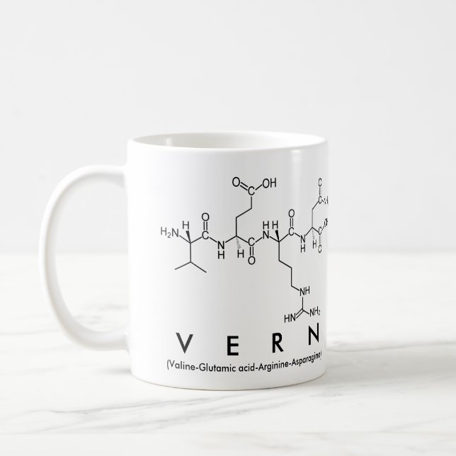 Vern peptide name mug (Left)
