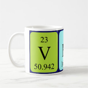 Vern periodic table name mug