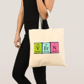Vern periodic table name tote bag (Front (Product))